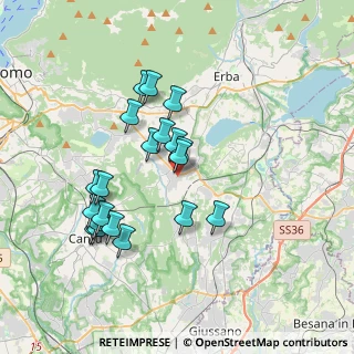 Mappa 22040 Alzate Brianza CO, Italia (3.3795)