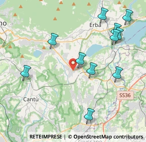 Mappa 22040 Alzate Brianza CO, Italia (4.55364)