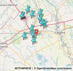 Mappa Via Deledda, 30026 Portogruaro VE, Italia (6.32231)