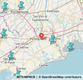 Mappa Via Deledda, 30026 Portogruaro VE, Italia (34.51455)