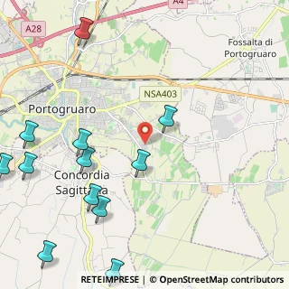Mappa Via Deledda, 30026 Portogruaro VE, Italia (2.94917)