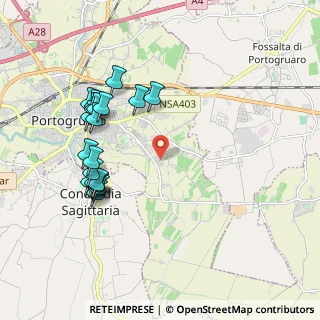 Mappa Via Deledda, 30026 Portogruaro VE, Italia (2.025)