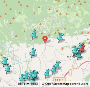 Mappa Salcedo, 36040 Lusiana VI, Italia (6.1165)