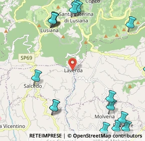 Mappa Salcedo, 36040 Salcedo VI, Italia (3.1815)