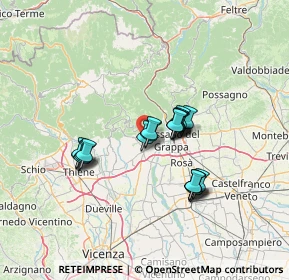 Mappa Via Prai, 36063 Marostica VI, Italia (10.504)