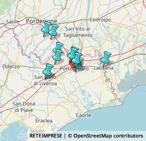 Mappa Via Aldo Manuzio, 30026 Portogruaro VE, Italia (8.26917)