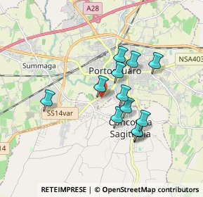 Mappa Via Aldo Manuzio, 30026 Portogruaro VE, Italia (1.43667)