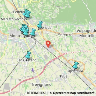 Mappa Via Meucci A., 31044 Montebelluna TV, Italia (2.53091)