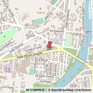 Mappa Viale Pecori Giraldi, 14, 36061 Bassano del Grappa, Vicenza (Veneto)