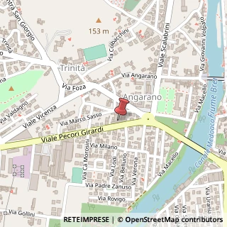 Mappa Viale Pecori Giraldi, 12, 36061 Bassano del Grappa, Vicenza (Veneto)