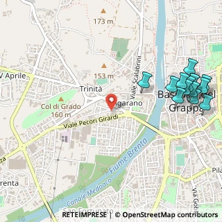 Mappa Via Marco Sasso, 36061 Bassano del Grappa VI, Italia (0.715)