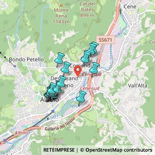 Mappa Via Bossa, 24021 Albino BG, Italia (0.78)