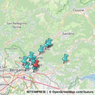 Mappa Via Bossa, 24021 Albino BG, Italia (7.51333)