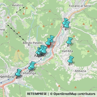 Mappa Via Bossa, 24021 Albino BG, Italia (1.74938)