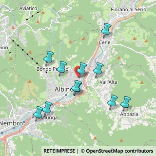 Mappa Via Bossa, 24021 Albino BG, Italia (1.83727)