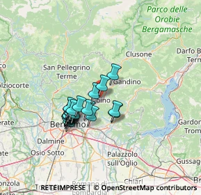 Mappa Via di Vittorio, 24021 Albino BG, Italia (10.747)