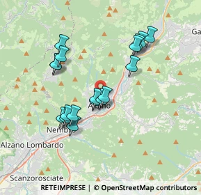 Mappa Via di Vittorio, 24021 Albino BG, Italia (3.29278)