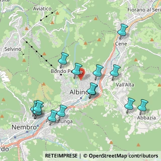 Mappa Via di Vittorio, 24021 Albino BG, Italia (2.25067)