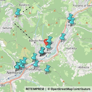 Mappa Via di Vittorio, 24021 Albino BG, Italia (2.27294)