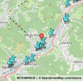 Mappa Via di Vittorio, 24021 Albino BG, Italia (2.62867)