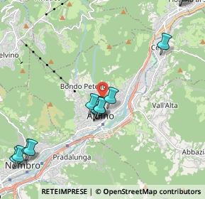 Mappa Via di Vittorio, 24021 Albino BG, Italia (2.58071)