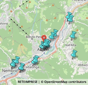 Mappa Via di Vittorio, 24021 Albino BG, Italia (2.00842)