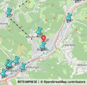 Mappa Via di Vittorio, 24021 Albino BG, Italia (3.26727)