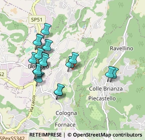 Mappa Via Montecassino, 23884 Castello di Brianza LC, Italia (0.89)