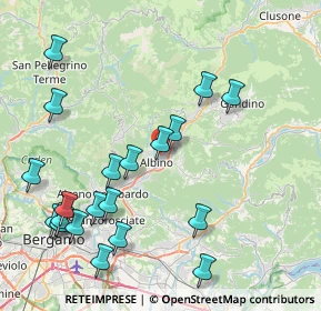 Mappa Via Ripa, 24021 Albino BG, Italia (9.511)
