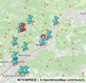 Mappa Via Ripa, 24021 Albino BG, Italia (4.57846)