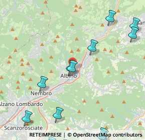 Mappa Via Ripa, 24021 Albino BG, Italia (6.35733)
