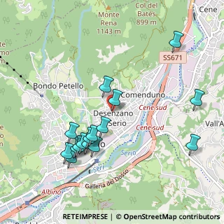 Mappa Via Ripa, 24021 Albino BG, Italia (1.0225)