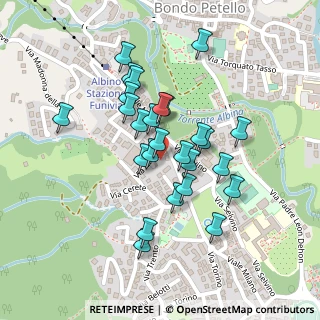 Mappa Via Milano, 24021 Albino BG, Italia (0.19)
