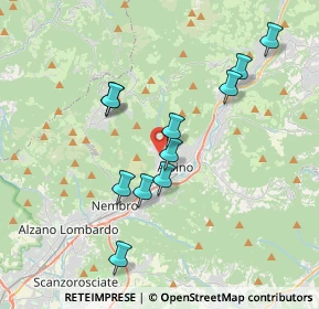 Mappa Via Milano, 24021 Albino BG, Italia (3.41091)