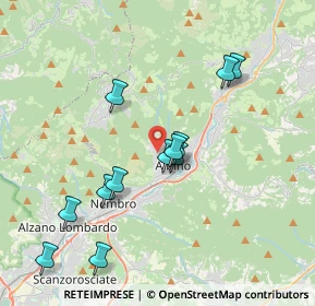 Mappa Via Milano, 24021 Albino BG, Italia (3.70333)