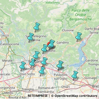 Mappa Via Milano, 24021 Albino BG, Italia (14.63714)