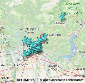 Mappa Via Milano, 24021 Albino BG, Italia (11.07118)