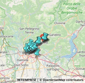 Mappa Via Milano, 24021 Albino BG, Italia (9.069)