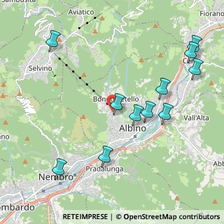 Mappa Via Milano, 24021 Albino BG, Italia (2.31182)