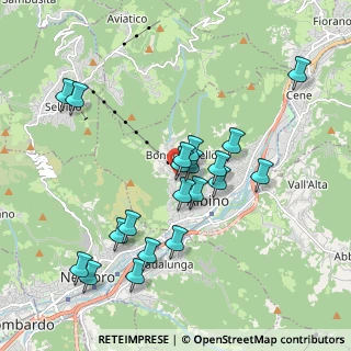 Mappa Via Milano, 24021 Albino BG, Italia (1.85)
