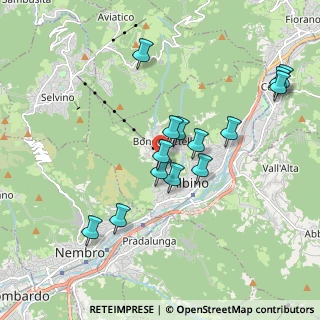 Mappa Via Milano, 24021 Albino BG, Italia (1.77786)