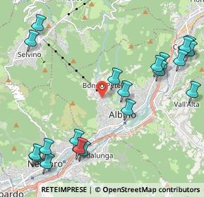 Mappa Via Milano, 24021 Albino BG, Italia (2.6985)