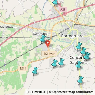Mappa Via Dogana, 30026 Portogruaro VE, Italia (2.93273)