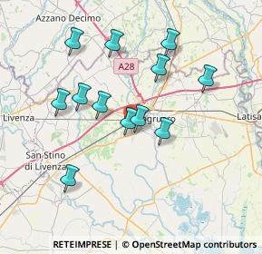 Mappa Via Dogana, 30026 Portogruaro VE, Italia (6.7325)