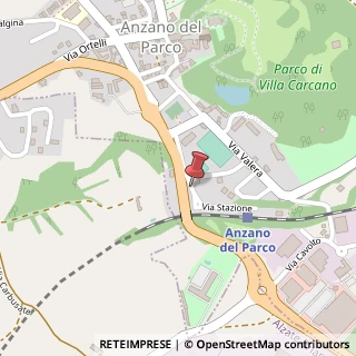 Mappa Via Stazione, 2, 22040 Anzano del Parco, Como (Lombardia)