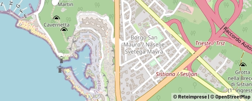 Mappa Duino-Aurisina