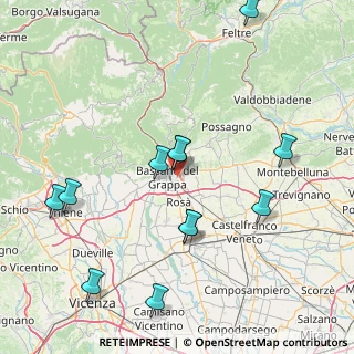 Mappa Via Pasubio, 36022 Cassola VI, Italia (17.42333)