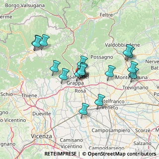 Mappa Via Pasubio, 36022 Cassola VI, Italia (13.11)
