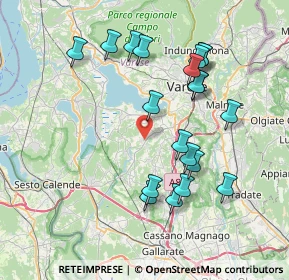 Mappa C.C. Il Gigante, 21020 Daverio VA, Italia (7.599)