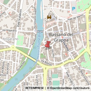 Mappa Via Campo Marzio, 22, 36061 Bassano del Grappa, Vicenza (Veneto)